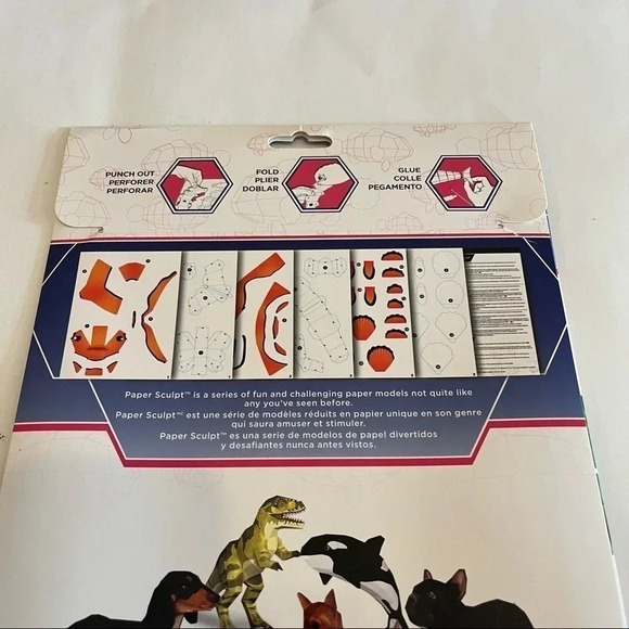 Art Zone Paper Sculpt Clown Fish NEW Sculpture Model Kit ArtZone AZ0502 - Picture 6 of 6